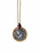 Collier Sautoir grenat et pièce romaine Déesse Diane 58 Facettes