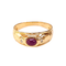 Bague 54 Bague jonc rubis et diamants 58 Facettes RA/599.3