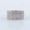 Bague 55.5 Bague Bandeau Diamants 58 Facettes 129