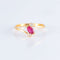 Bague 51 Bague fine Rubis Diamants 58 Facettes JE225
