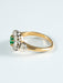 Ring 52 Marguerite Emerald and diamond ring 58 Facettes