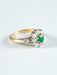 Ring 52 Marguerite Emerald and diamond ring 58 Facettes