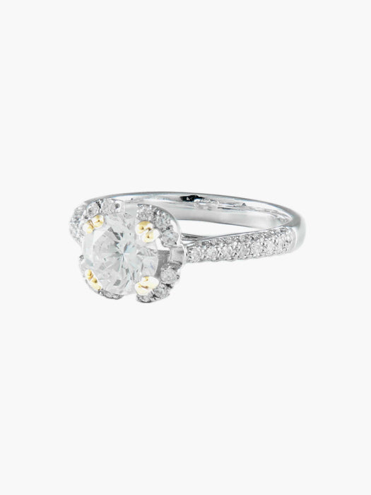 Bague Bague Solitaire Diamants 58 Facettes