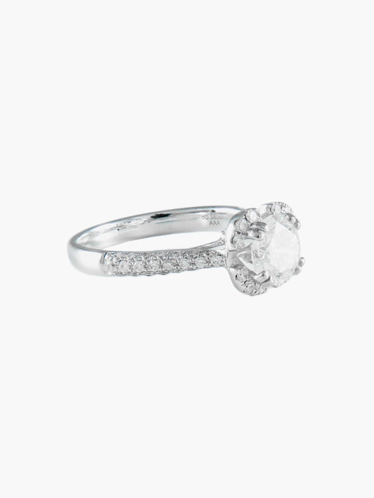 Bague Bague Solitaire Diamants 58 Facettes