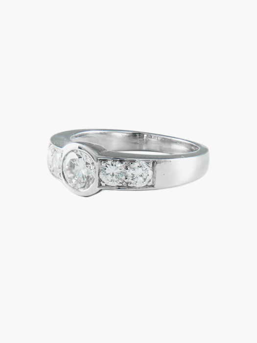 Bague Bague Solitaire Diamants 58 Facettes