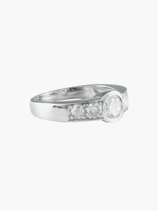 Bague Bague Solitaire Diamants 58 Facettes