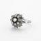 Bague 54 Bague "Fleur" Or Gris Diamant 58 Facettes DV0394-1