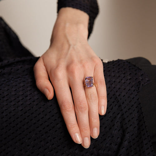 Bague 48 Bague Améthyste 58 Facettes DV0122-4