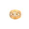 Bague 54 Bague Bandeau or Jaune et Diamants 58 Facettes DV0432-3