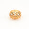 Bague 54 Bague Bandeau or Jaune et Diamants 58 Facettes DV0432-3