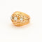 Bague 54 Bague Bandeau or Jaune et Diamants 58 Facettes DV0432-3