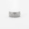 Bague 56 Bague Bandeau Pavage Diamants 58 Facettes DV0371-1