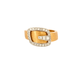 Ring 54 Diamond Belt Buckle Ring 58 Facettes DV0428-2