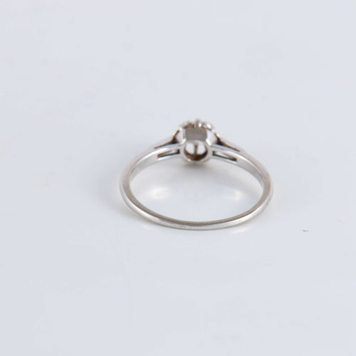 Bague 57 Bague Solitaire Diamant 0.15ct 58 Facettes FM56
