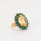 Bague 49.5 Bague Citrine Turquoises 58 Facettes DV0122-3