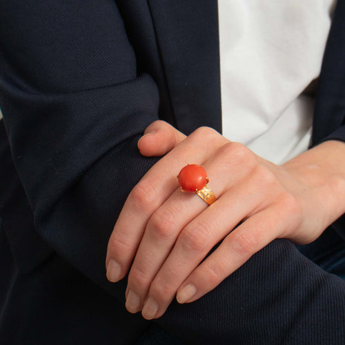Bague 55 Bague Corail 58 Facettes DV0162-2