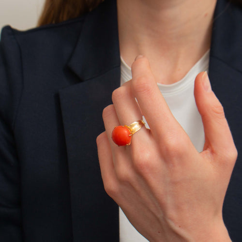 Bague 55 Bague Corail 58 Facettes DV0162-2