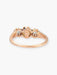 Ring Amélie ring in 18kt pink gold, diamonds and mabé pearl 58 Facettes #0010