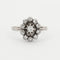 Bague 52 Bague Diamants Or Blanc 58 Facettes DV0361-7