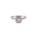 Ring 54 Baguette-cut diamond ring 58 Facettes DV0049-1