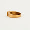 Bague 56 Bague en or jaune centrée de trois diamants 58 Facettes DV0007-5