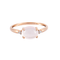 Bague 52 Bague fine Pierre de lune 58 Facettes DV0019-5