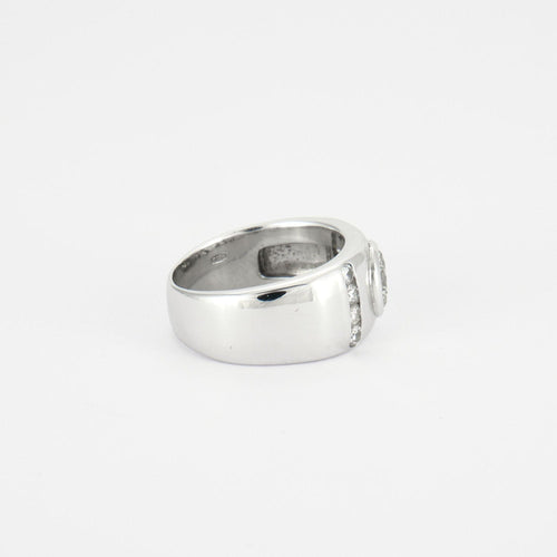 Bague 51 Bague Jonc Diamants 58 Facettes DV0087-1R