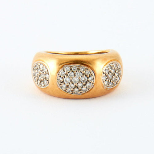 Bague 50 Bague jonc Or jaune Diamants 58 Facettes DV0260-2