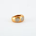 Ring 50 Yellow gold ring Diamonds 58 Facettes DV0260-2