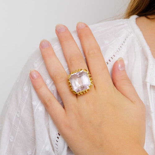 Bague 55 Bague Kunzite 58 Facettes DV0221-1R