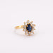 Ring 50 Marguerite Sapphire Ring 58 Facettes DV0065-1