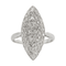 Bague 55 Bague Marquise Diamants Or Blanc 58 Facettes DV0361-5