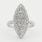 Bague 55 Bague Marquise Diamants Or Blanc 58 Facettes DV0361-5