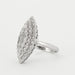 Ring 55 Marquise Diamond Ring White Gold 58 Facettes DV0361-5