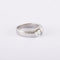 Bague 52 / Blanc/Gris / Or 750 Bague Solitaire Diamant 0.27 carat 58 Facettes 210038R