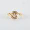 Bague 57 Bague or jaune Diamants 58 Facettes DV0225-2