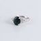 Bague 53 Bague Saphir épaulé de 6 diamants 58 Facettes 1