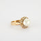 Bague 54 Bague Perle baroque Diamants 58 Facettes DV0117-6