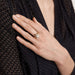 Ring 54 Baroque Pearl Ring Diamonds 58 Facettes DV0117-6