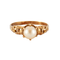 Bague 55 Bague Perle de Culture blanche 58 Facettes DV0099-5