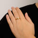 Ring 55 White Cultured Pearl Ring 58 Facettes DV0099-5