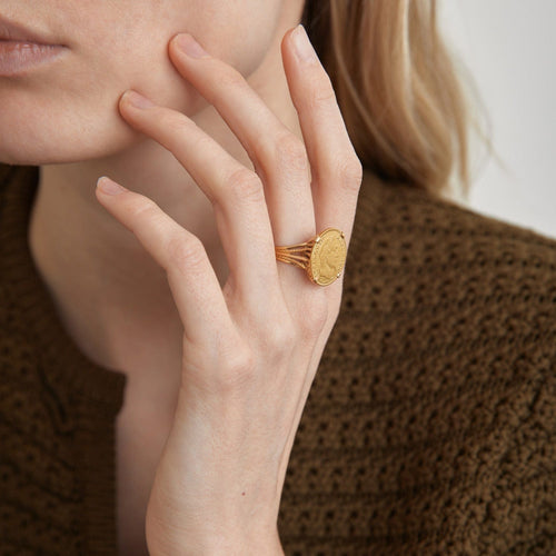 Bague 54 Bague Pièce 10 francs Napoléon III 58 Facettes DV-0004-2