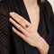 Bague 49 Bague Platine Grenat Diamants 58 Facettes DV0125-1