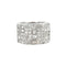 Bague 48 Bague Platine Pavage Diamants 58 Facettes DV0156-2