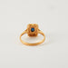 Ring 53.5 Rectangular Sapphire Diamond Ring 58 Facettes DV0208-1
