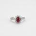 Ring 51 Ruby Diamond Ring 58 Facettes DV0147-1