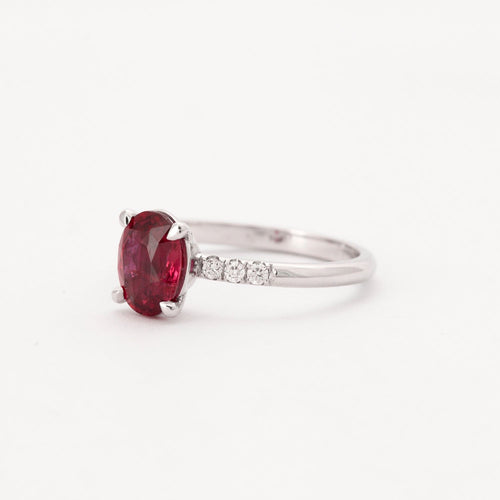 Bague 52 Bague Rubis Diamants 58 Facettes DV0125-2