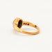 Ring 50 Sapphire Cabochon Diamond Ring Yellow Gold 58 Facettes DV0360-15