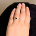 Ring 53 Sapphire diamond ring 58 Facettes DV0260-3