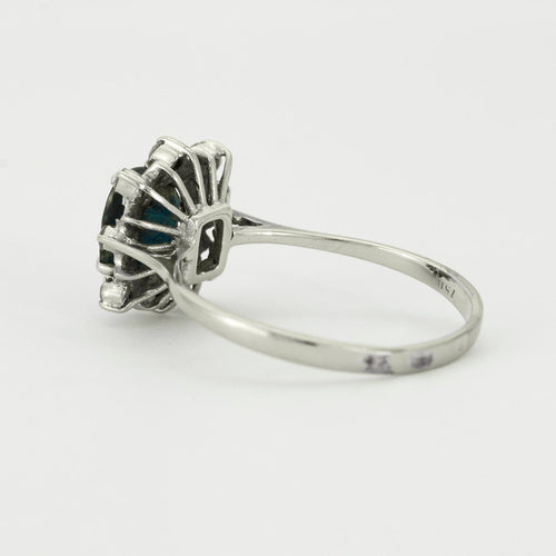 Bague 60 Bague Saphir Diamants 58 Facettes DV0341-1